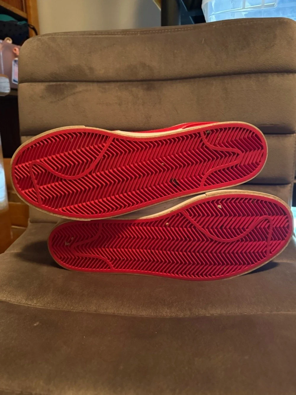 Nike SB Zoom Stefan Janoski Men’s Size 10 Sneakers Red and White